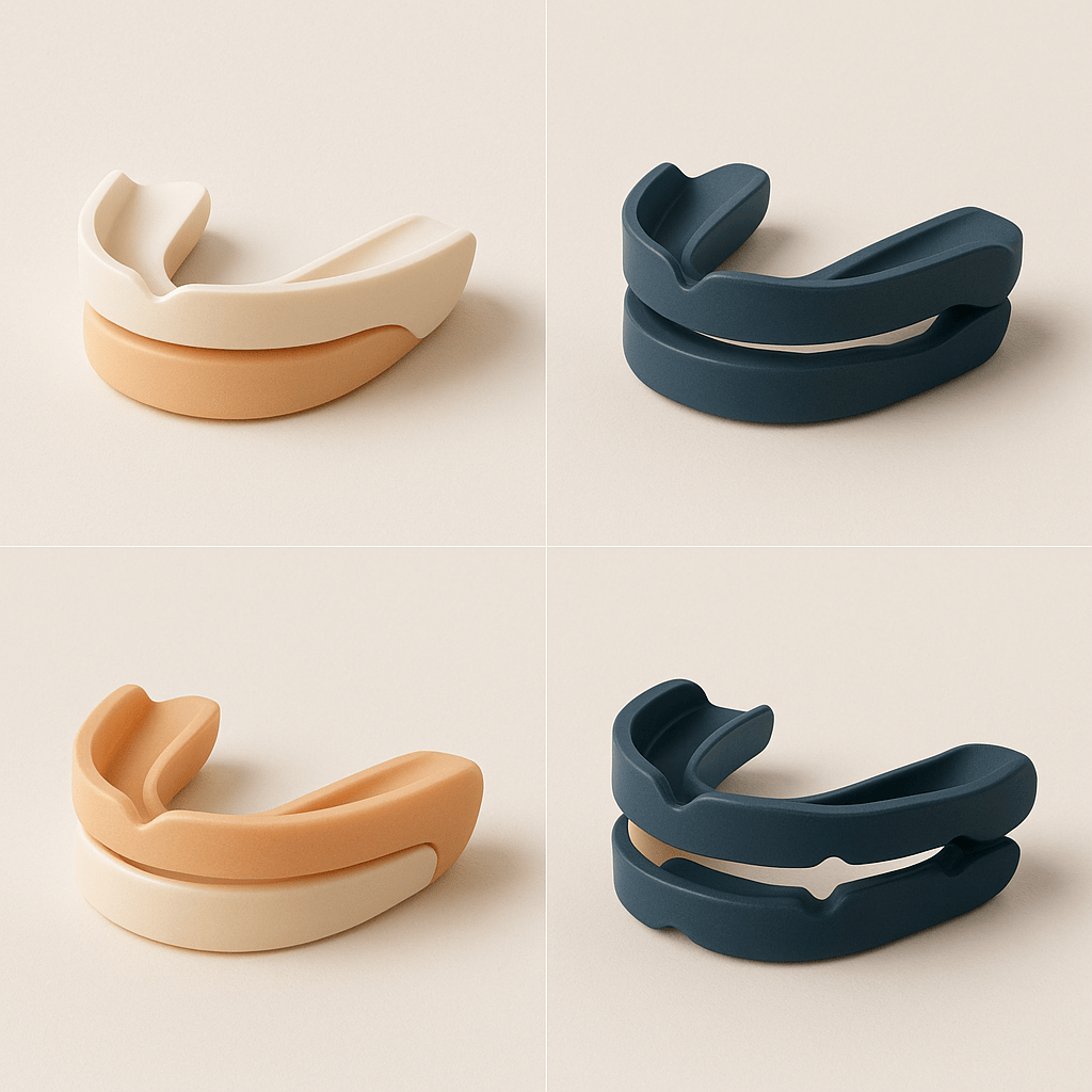 Different types of custom nightguard