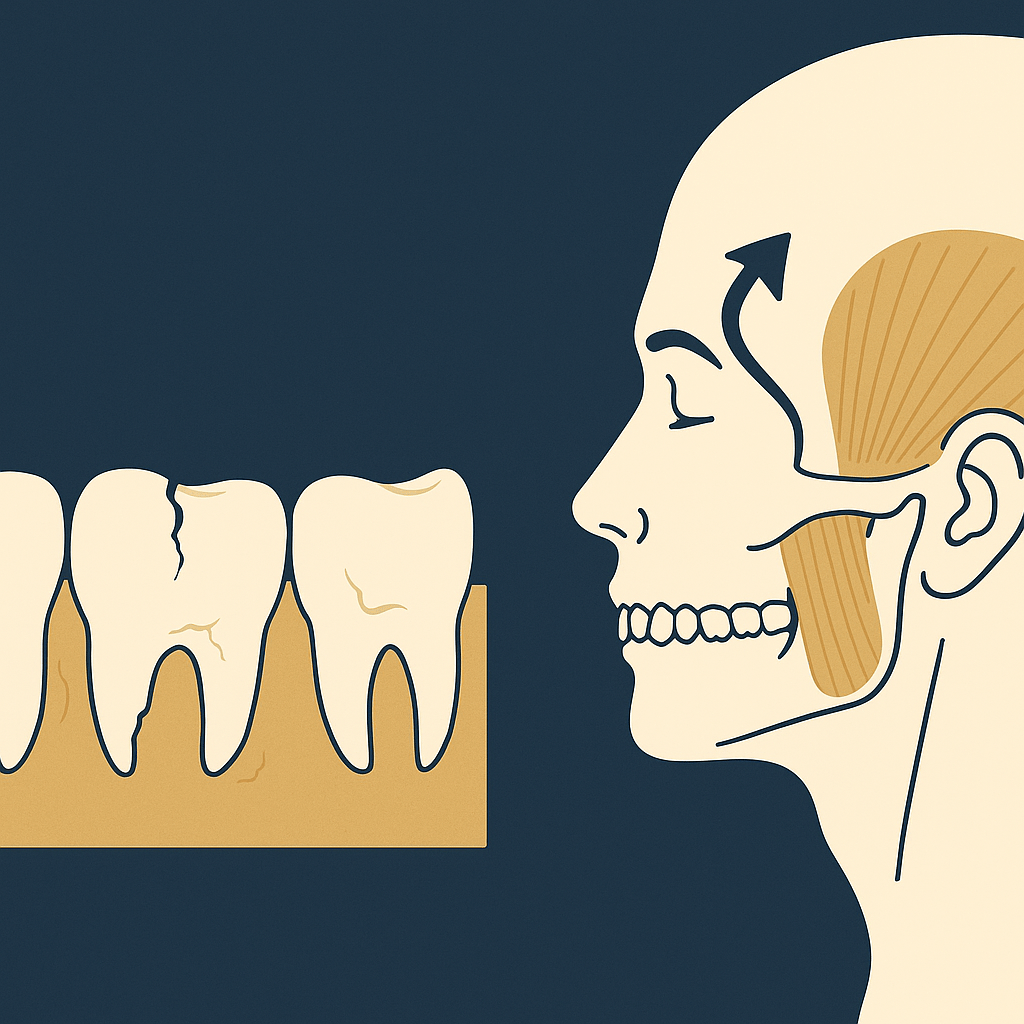 cracked tooth from grinding