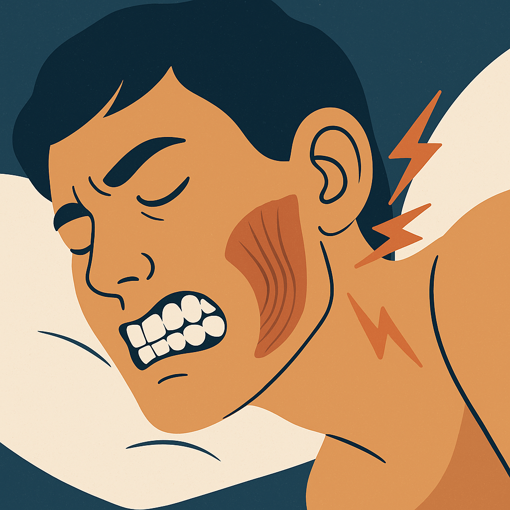 jaw pain from grinding