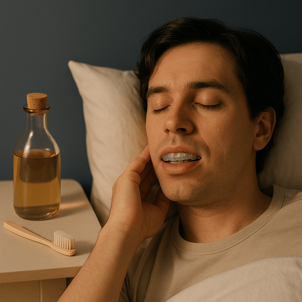 jaw growth from grinding
