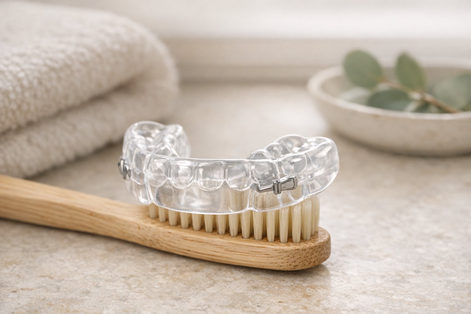 Pediatric nightguard on toothbrush as a dental appliance