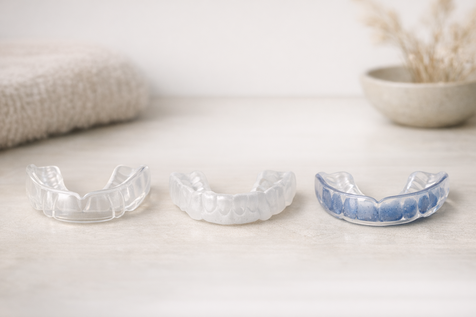 Stock, boil-and-bite, and hybrid laminate guards comparison