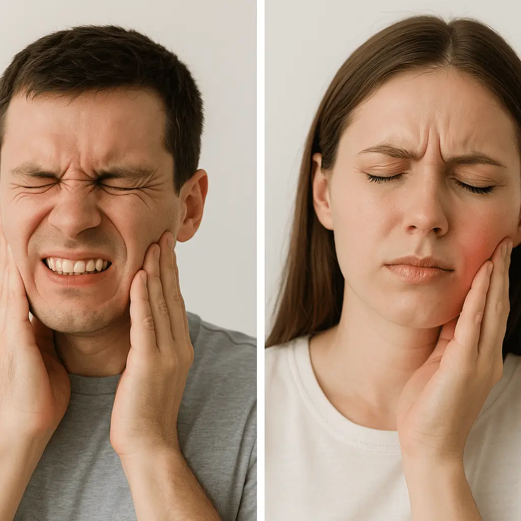grinding and wisdom teeth pain at the same time