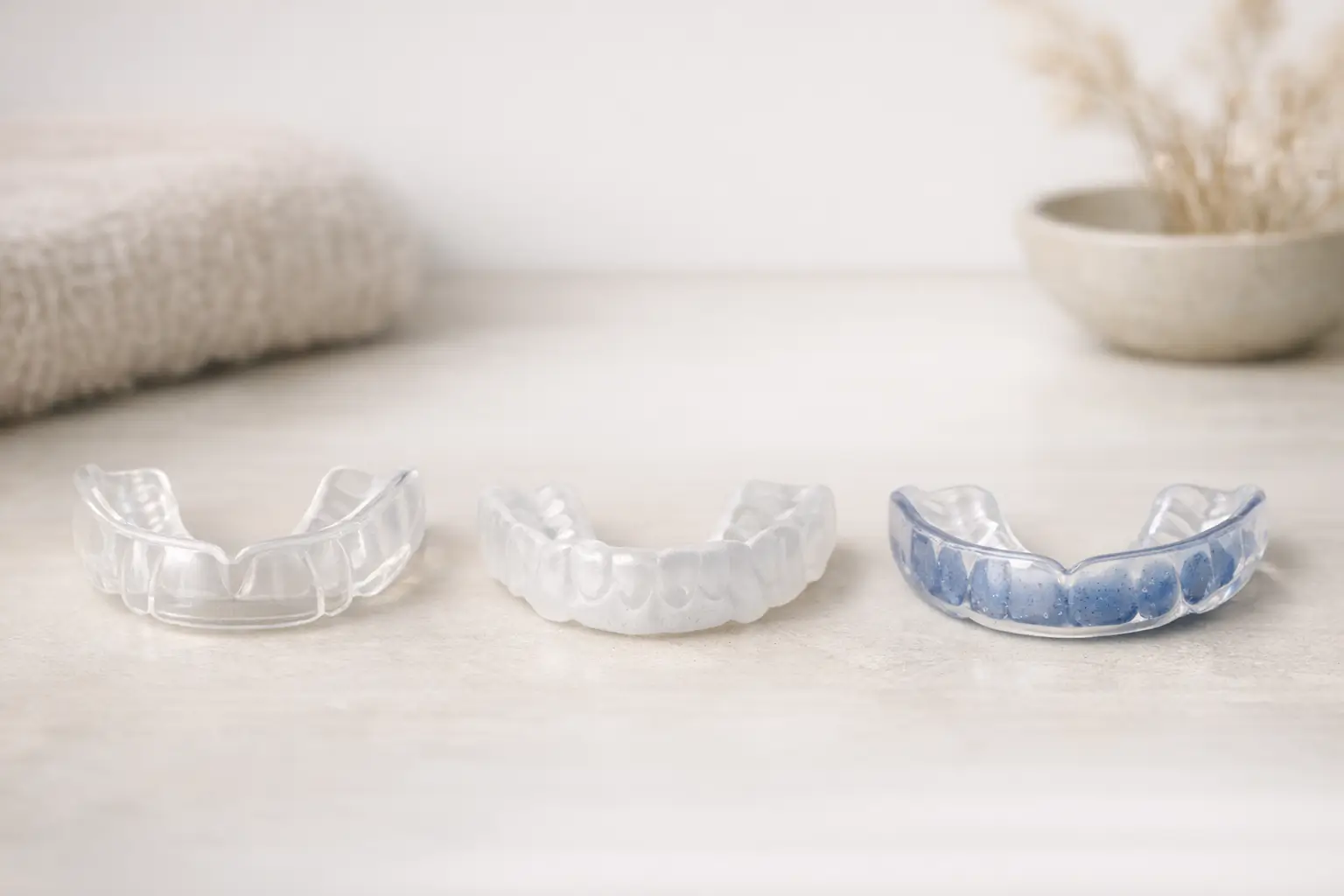 Stock, boil-and-bite, and hybrid laminate guards comparison
