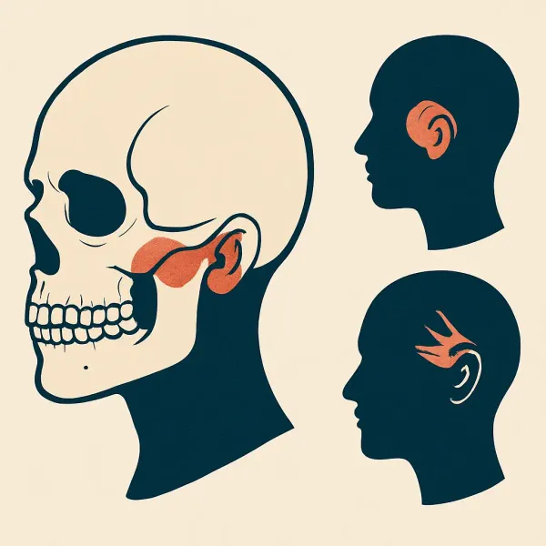 jaw, ear and headaches from TMJ