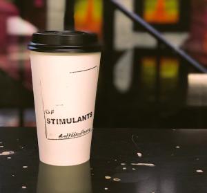 stimulant coffee cup