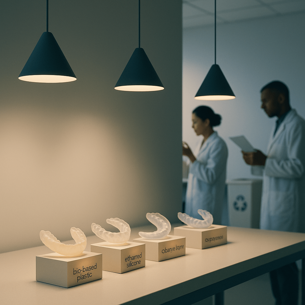 different plastics in nightguards