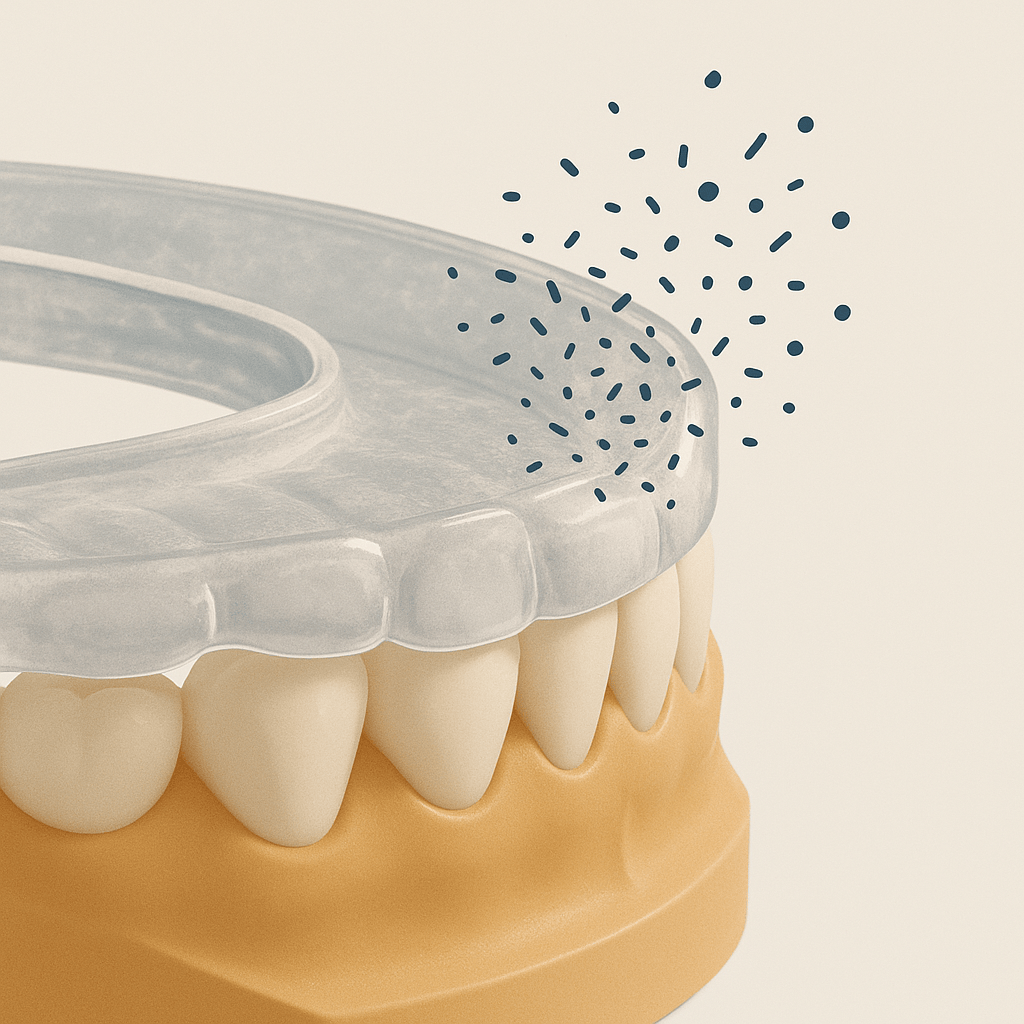 microplastic shedding from night guard